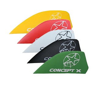CONCEPT X KItefinnen G10 Curve 5.4 cm Set schwarz