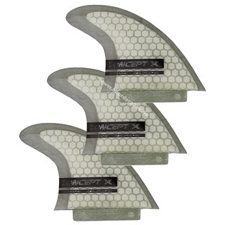 CONCEPT X KItefinnen G10 Honeycomb 3-er Set 10 cm Set FCS Base