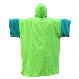 MADNESS Change Robe Poncho Unisize Lime-Teal