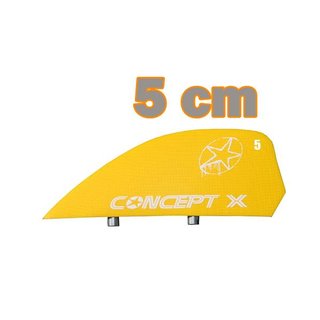 CONCEPT X HC Kitefinne Kiteboard 5 cm Gelb