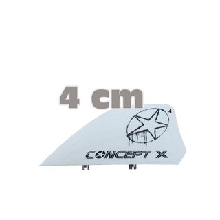 CONCEPT X HC Kitefinne Kiteboard 4 cm Weiss