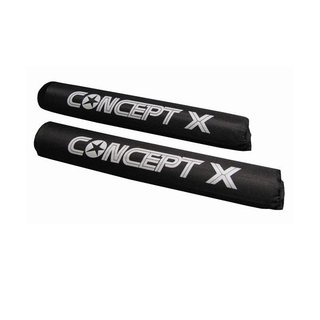 CONCEPT X Dachträger Auflagen für Ovalrohr und Vierkantrohr