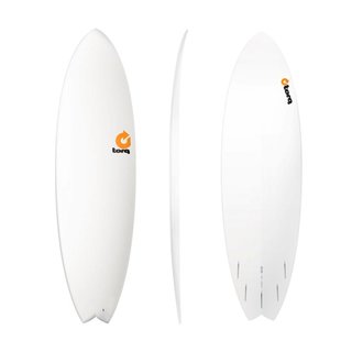 Surfboard TORQ Epoxy TET 6.6 MOD Fish  Weiss