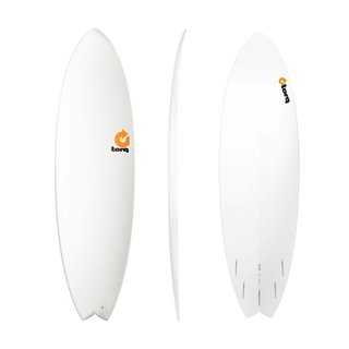 Surfboard TORQ Epoxy TET 6.6 MOD Fish Weiss
