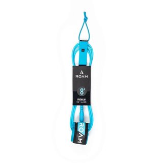 ROAM Surfboard Leash Premium 8.0 Blau