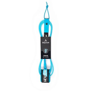 ROAM Surfboard Leash Premium 9.0 Blau