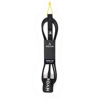 ROAM Surfboard Leash Big Wave SUP 9.0  8mm Schwarz