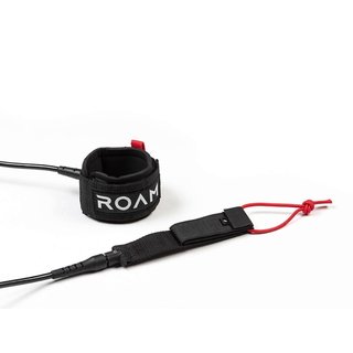 ROAM Surfboard Leash Extra Strong 7.0  7mm Schwarz