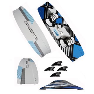 CONCEPT X Kiteboard RUSH 3D II PRO Series LTD diverse Gr��en 145 x 45 Fr�hgleiter