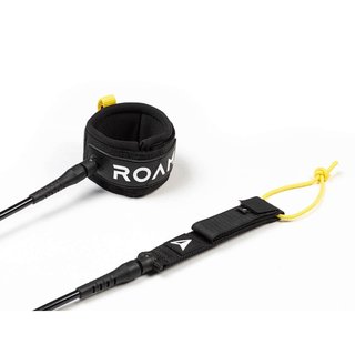ROAM Surfboard Leash Big Wave 7.0  8mm Schwarz