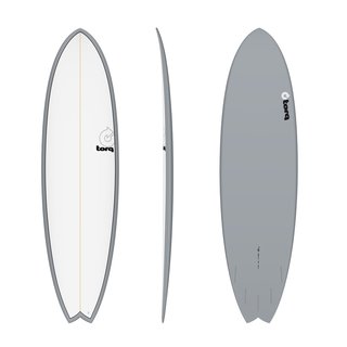 Surfboard TORQ Epoxy TET 7.2 MOD Fish Grey Pinl