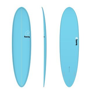 Surfboard TORQ Epoxy TET 7.6 Funboard  Blue