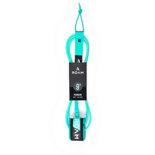 ROAM Surfboard Leash Premium 9.0 274cm 7mm Grn