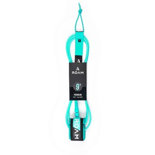 ROAM Surfboard Leash Premium 9.0 Gr�n
