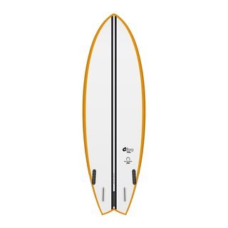 Surfboard TORQ TEC Summer Fish 5.8 Rail Orange