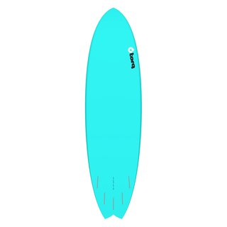 Surfboard TORQ Epoxy TET 6.10 MOD Fish Blau Pinlin