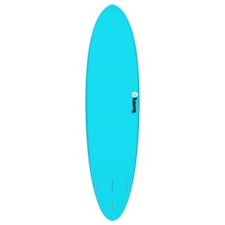 Surfboard TORQ Epoxy TET 7.2 Funboard Blue Pinline