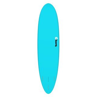 Surfboard TORQ Epoxy TET 7.6 Funboard Blau Pinline