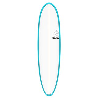 Surfboard TORQ TET 7.4 V+ MOD Fun Blau Pinline