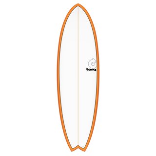 Surfboard TORQ TET 5.11 MOD Fish Orange Rail