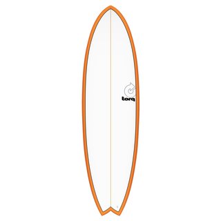 Surfboard TORQ TET 6.3 MOD Fish Orange Rail