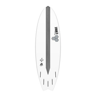 Surfboard CHANNEL ISLANDS X-lite PodMod 5.6 weiss