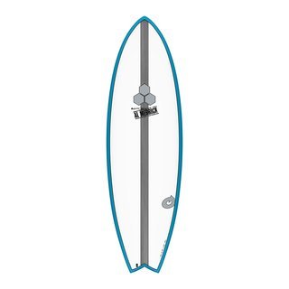 Surfboard CHANNEL ISLANDS X-lite2 PodMod 6.6 Blau