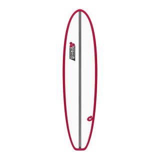 Surfboard CHANNEL ISLANDS X-lite Chancho 8.0 Rot