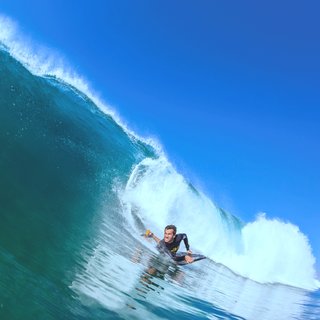 FLOOD Bodyboard Usurper 37 Teal Orange