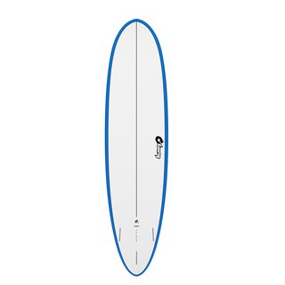 Surfboard TORQ TEC-HD M2.0 7.6 Blaue Rail