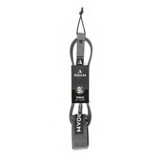 ROAM Surfboard Leash Premium 9.0 Knie Grau