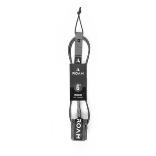 ROAM Surfboard Leash Premium 6.0 Grau