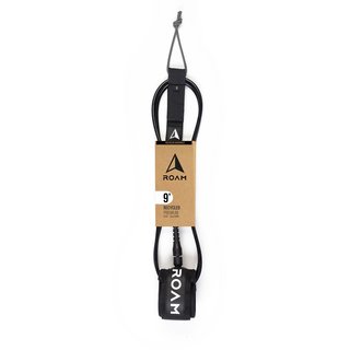 ROAM Surfboard ECO Leash Recycelt 9.0 Schwarz
