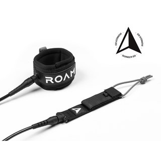 ROAM Surfboard ECO Leash Recycelt 7.0 7mm Schwarz