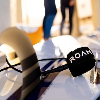 ROAM Surfboard Leash recycelt 7.0 Schwarz