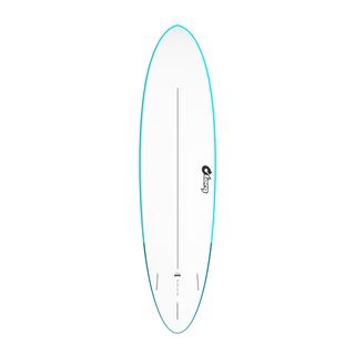 Surfboard TORQ Softboard EVA 7.2 Funboard Blau