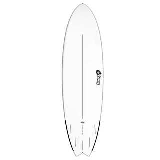 Surfboard TORQ Softboard EVA 6.10 Mod Fish Grau