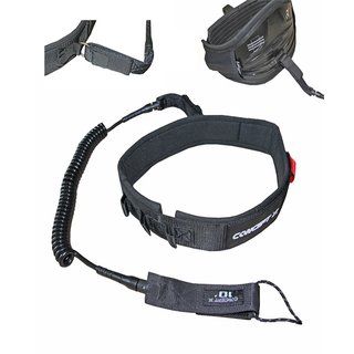 CONCEPT X Wingfoil Leash Wing Foil Surf H�ftgurt XS - M schwarz