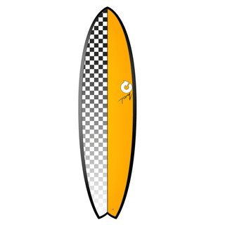 Surfboard TORQ Epoxy TET 6.6 MOD Fish Checkers