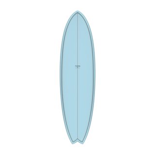 Surfboard TORQ Epoxy TET 6.10 MOD Fish CC Blau