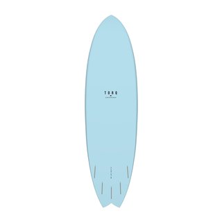 Surfboard TORQ Epoxy TET 6.3 MOD Fish CC Blau