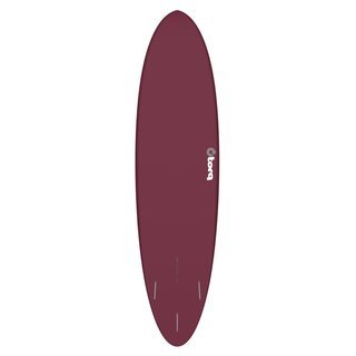 Surfboard TORQ Epoxy TET 7.2 Funboard White Burgun