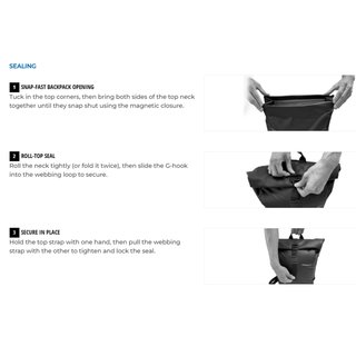 OverBoard wasserdichter URBAN Rucksack 20 Liter