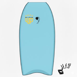 Wave Power Bodyboard Woop 41 Sky Aqua