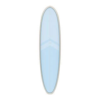 Surfboard TORQ TET 8.2 V+ MOD Fun Waikiki Blue
