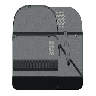SNIPER Bodyboard Tasche Single Cover Deluxe Grau