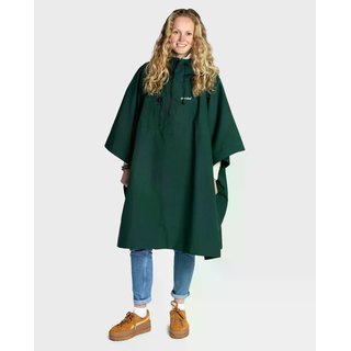 DRYROBE Regen-Poncho wasserdicht Gr�n unisize