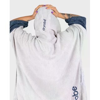 DRYROBE Fullzip Handtuchmantel Baumwolle Cloud S