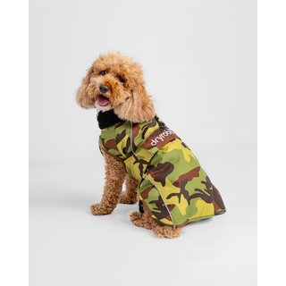 DRYROBE Dog Coat Hundemantel Gr�n Camo XXL
