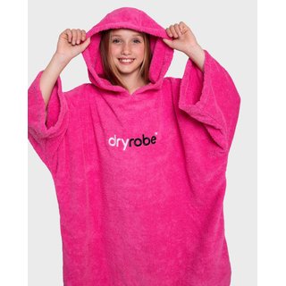 DRYROBE Handtuchmantel Bio KIDS Pink 5-9